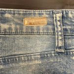 Tinseltown Light Blue Pearl Denim Skirt Photo 6