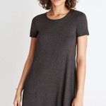 Madewell ‘Swingy Tee’ Dress in ‘Hthr Charcoal’ Gray T-Shirt Midi Dress Photo 0