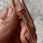 Nail Bracelet Dipped In RoseGold... Gold Photo 1