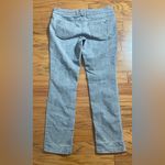 Elle - Women's Light Gray Straight Leg Jeans Size 12 Photo 3