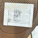 Frye & Co Black Leather Wedge Open Toe Sandals Size 6 Photo 9