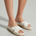 ZARA  Women's Chunky Sandals, Leather Espadrilles Sz 39 Photo 0