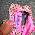 ZARA Pink Floral One-Piece Swimsuit Photo 6