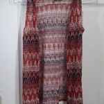 Miss Understood Elephant Graphic Tank & Tie Up Vest Boho Hippie Runs Small Size L Photo 0