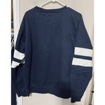 New York Popular Boston Sweatshirt Navy Blue sz XL Preppy Academic Old Money Photo 3