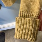 Yoki Womens Cable Knit Cardigan Sweater Tan Size Medium Photo 4