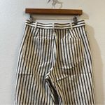 Madewell Women's Tapered Pants in Stripe Size 27 Photo 6