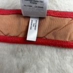 J.Crew  Women's Double String Triangle Bikini Top Terry Coral BK551 Photo 4