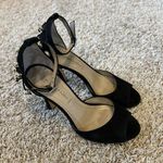 BCBGMAXAZRIA BCBG MAXAZARIA Women Size‎ 6-6.5 Studded Rhinestone Open Toe Sandals Heels Pumps Photo 1