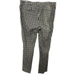 Loft  Brown & Black Check Curvy SKinny Pants Women's 16T 16 Tall Photo 2