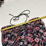 A pea in the pod Pea In A Pod Maternity Swim Black Floral Swimwear Halter Top Sz M Medium Photo 4