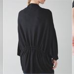 Lululemon Breeze Easy Wrap Cardigan Sweater Charcoal Black M/L Photo 1