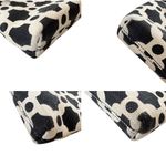 Spartina 449  Linen and Leather May River Onyx Crossbody Bag Black Cream Photo 14