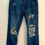 Aeropostale ‎ 90's Super High Rise Straight Jeans Ripped Distressed Womens… Photo 0