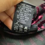 EXPRESS Y2K Velvet Goth Burnout Zebra Rose Cowl Neck Sleeveless Top Women Med Photo 6