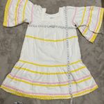 Lisa Marie Fernandez x Target White‎ Linen Blend Dress with Ric Photo 8