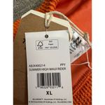 Billabong  Orange Summer High Maui Rider Ribbed Bikini Bottoms XL NWT Photo 4