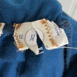 Anthropologie Hei Hei Eventide Linen Blend Cropped Pants Size Medium Teal Blue Photo 8