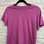 Lululemon The Fundamental T Classic Fit Pink Short Sleeve Shirt Size M** Photo 1