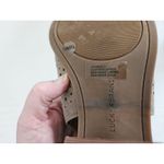 Lucky Brand Women’s Taupe Gray Laser Cut Suede Leather Open-toe BRACY Bootie 7.5 Photo 6