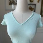 Young Fabulous and Broke Blue Ombré Midi Dress Ruched Sides Stretchy $150 S Photo 2