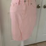 Miss Me NWOT High Rise Denim Skirt Dusty Pink Photo 2