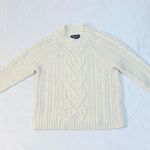 Abercrombie & Fitch Knitted Mockneck Sweater - Ivory - XS Photo 6