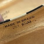 Kate Spade Trixie Women 6.5 M Black Gold Glitter Bow Stripe Slip On Flats Shoes Photo 5