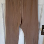 Legoe Heritage tan knit maternity lounge pants size 3 (their xl) Photo 0