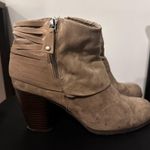 Madden Girl Tan Suede Ankle Boots Photo 1