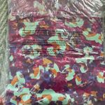 LOGO By Lori Goldstein LOGO Lounge by Lori Goldstein Crushed Berry French Terry Printed Top 1X A452079 Photo 5