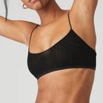 Alo Yoga Airmesh Venus Bralette Black Small NWT Authentic Photo 0