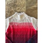 American Eagle  Ombre Stripe Mock Neck Cozy Knit Sweater Size XS Photo 3