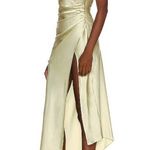 NWT Ser.o.ya Emma Midi Silk Dress in
Sage Sz Small $395‎ Green Photo 4