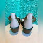 Fly London white leather wedge sandal 39/US8-8.5 Photo 3