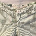 Abercrombie & Fitch : Light Green Striped Shorts- 100% cotton- 0 Photo 4