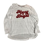 Royce Brand Women's Gray Sweater with Red Script Photo 0