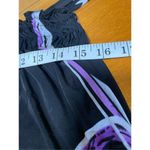 Purple & Black dress Purple Size L Photo 4