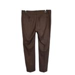 Banana Republic Women's Chocolate Brown Wool Blend Dress Pants Size 8 Petites Photo 1
