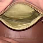 Alviero Martini I'IASSE Made Italy Geo Map Print Satchel Barrel‎ Handbag Doctor Tan Photo 15