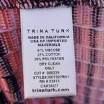 Trina Turk Bubble Gum Geo Makon Wide Leg Crop Pants XS NEW Photo 4