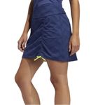 Adidas GOLF Tennis JACQUARD Cinch Skirt SKORT Tech Indigo- Size XL Photo 3