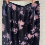 Young Fabulous and Broke YFB Tie Dye Wide Leg Pants Purple Hues XS Photo 2