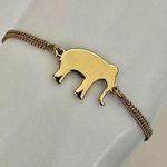 Stella & Dot elephant charm bracelet Photo 1