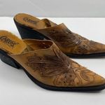 Carlos Santana Carlos by  Western Mules Shoes Rodeo Size 6.5 M Leather Brown Photo 0