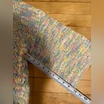 POL Open Crochet Knit Rainbow Top Photo 7