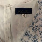 Francesca's White and Blue Flower Dress Photo 1