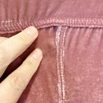 Free People  x CP SHADES Cara Velvet Button Down Shirt in Pink size‎ Small Photo 5