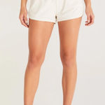 Z Supply Cream Cotton Domingo Shorts Photo 0