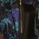 Urban Renewal  Black Tank Dress with Geometric Floral Draped, Medium Photo 4